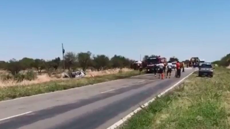 El conductor de un auto y el acompañante de otro fallecieron.