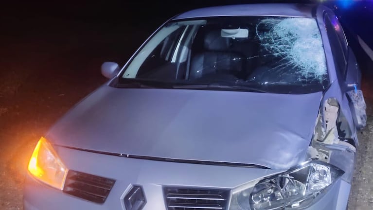 El conductor del auto es chofer en una empresa de interurbanos.