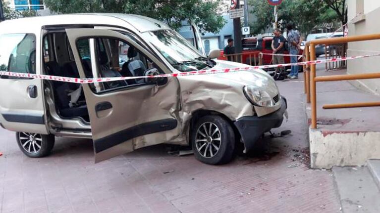 El conductor del Ranault Kangoo pagó 100 mil pesos de fianza.