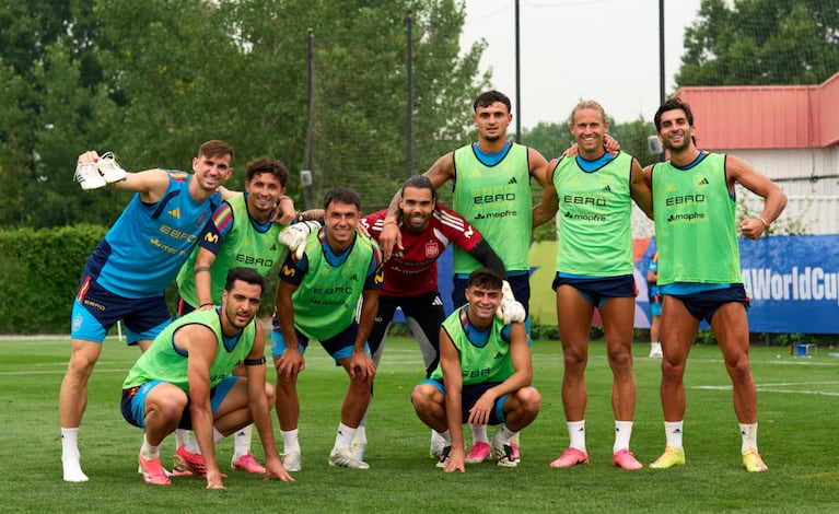 El conjunto español no pudo hacer su último entrenamiento antes de la final.