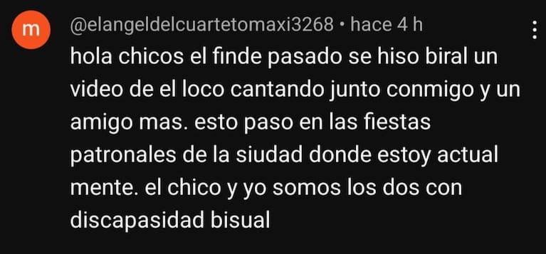 El conmovedor momento del Loco Amato junto a dos fanáticos ciegos que revolucionó las redes