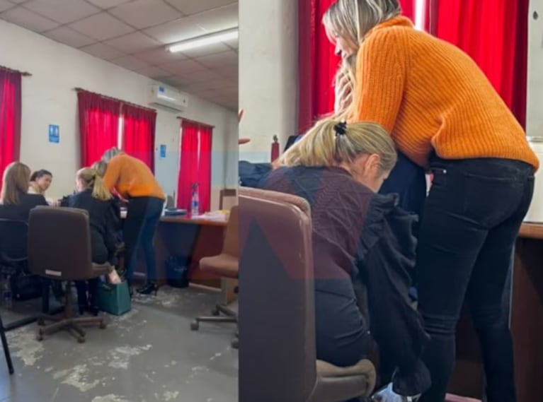 El conmovedor momento entre Julieta y Natalia Prandi.