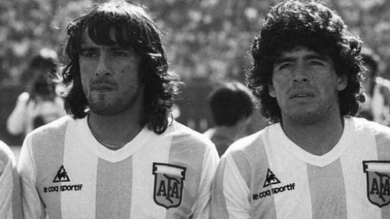 El conmovedor saludo de "La Rana" Valencia a Maradona por su cumpleaños
