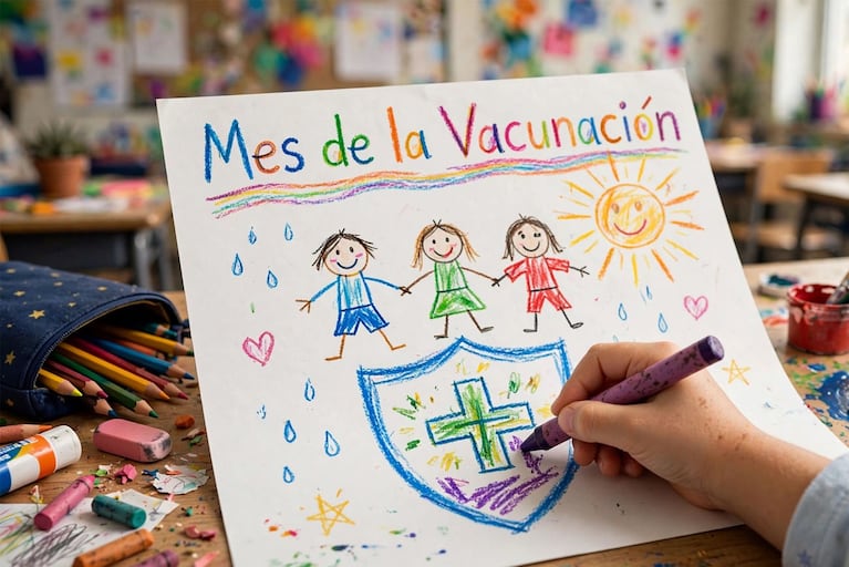 El Consejo de Médicos lanza el concurso de identidad  visual para la campaña “Agosto, mes de la vacunación”