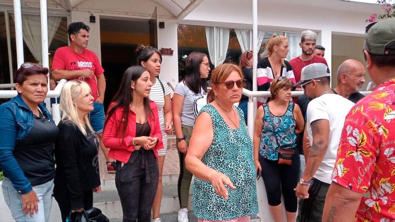 El contingente viajó desde el interior de la provincia de Buenos Aires.