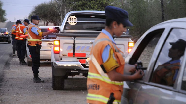 El control se llevó a cabo sobre la ruta nacional 38.