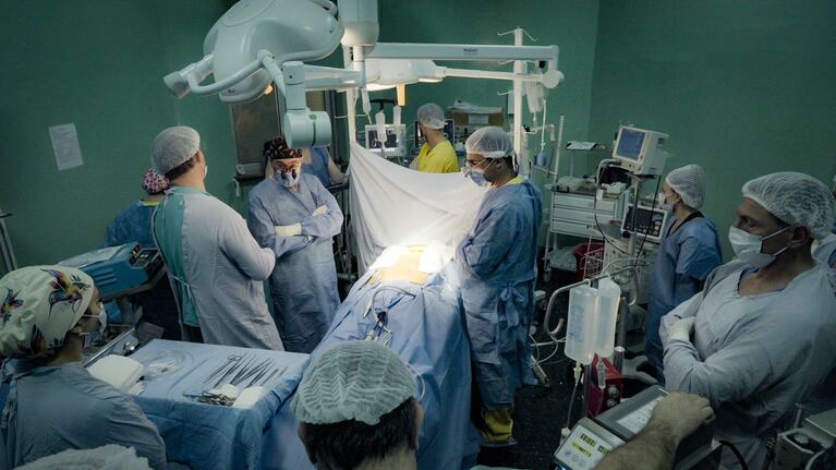 El corazón llegó desde Santa Fe a Córdoba bajo un estricto protocolo.