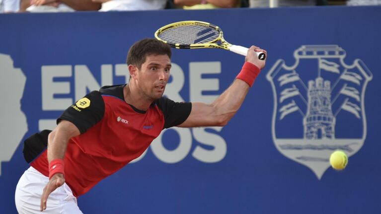 El cordobés de Jesús María venció a Delbonis en la semi. Foto: Lucio Casalla / ElDoce.tv.