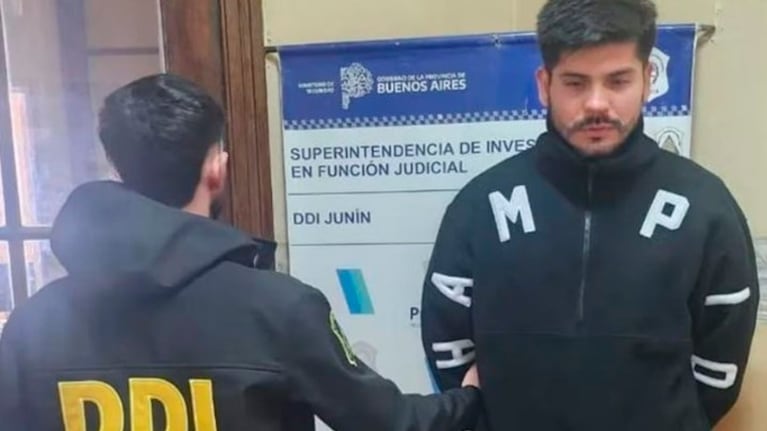 El cordobés Lucas Acosta fue detenido en una causa por violencia de género.