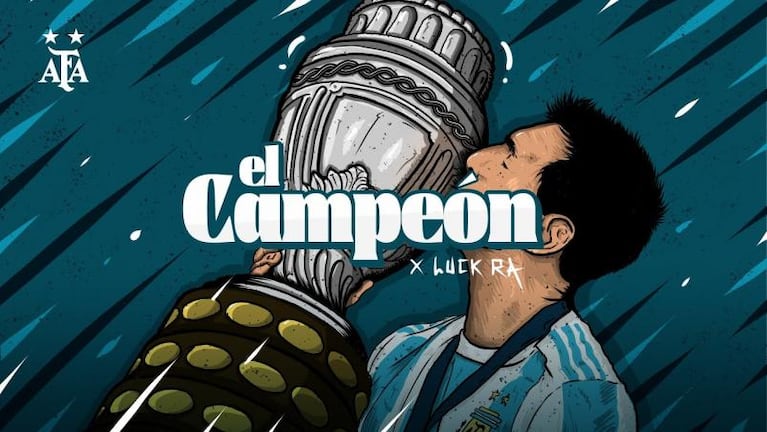 El cordobés Luck Ra creó el tema oficial de la Selección Argentina: “El campeón”