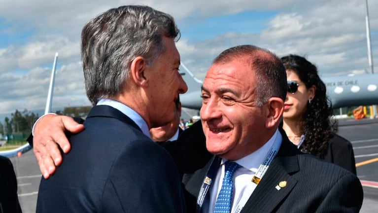 El cordobés Luis Juez recibió a Macri en Ecuador. 