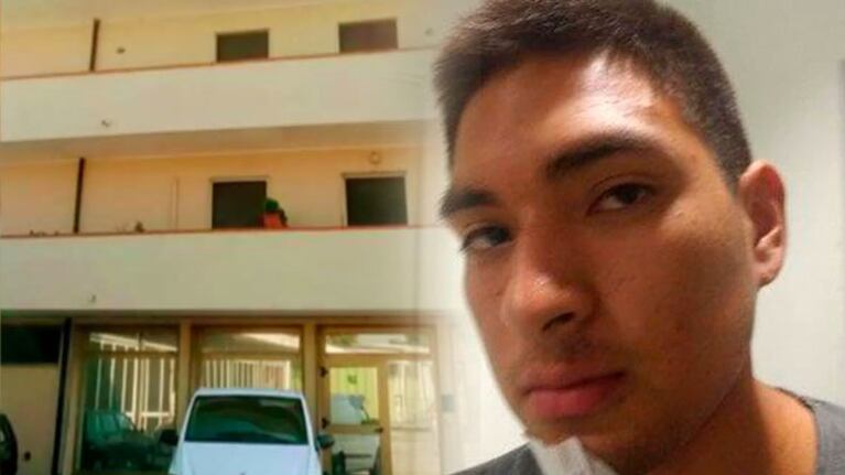 El cordobés no dudó en arrojarse para atrapar al nene que caía.