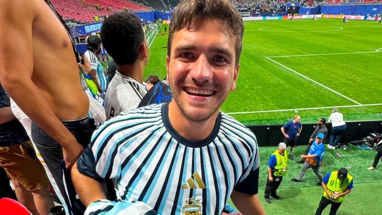 El cordobés se llevó un regalazo del partido ante Egipto.