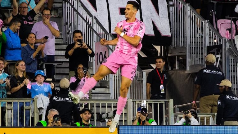 El cordobés Tadeo Allende, el héroe de Inter Miami.