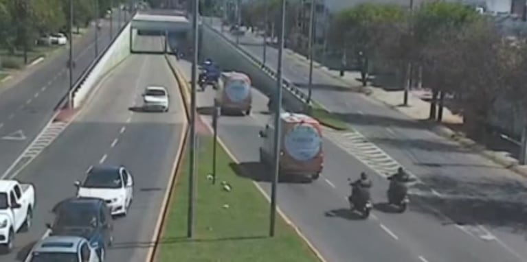 El cordón sanitario atravesó gran parte de la capital.