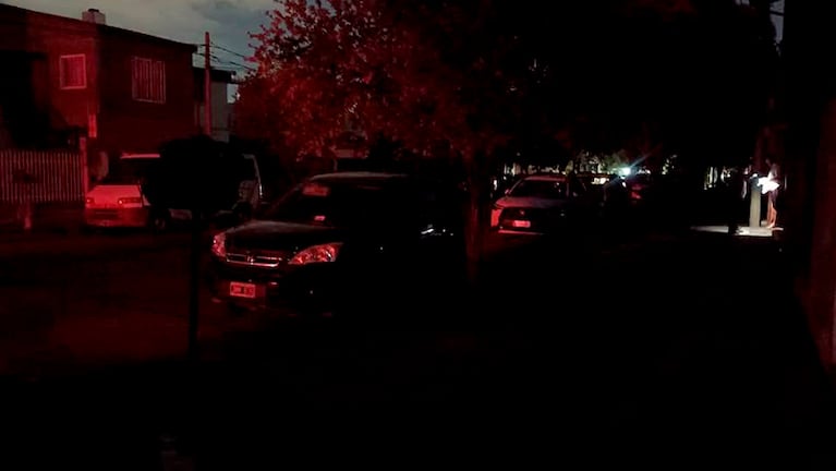 El corte de luz en Alta Córdoba.