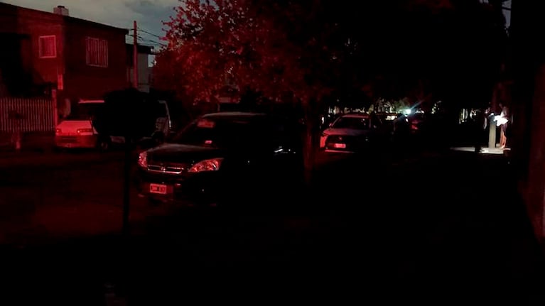 El corte de luz en Alta Córdoba.