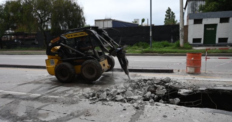 El corte es por obras en la avenida Vélez Sarsfield.