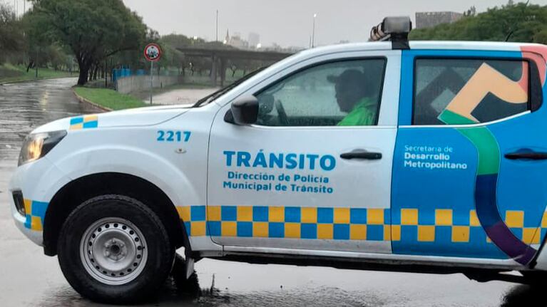 El corte preventivo se dispuso sobre Costanera Sur. Foto: archivo.