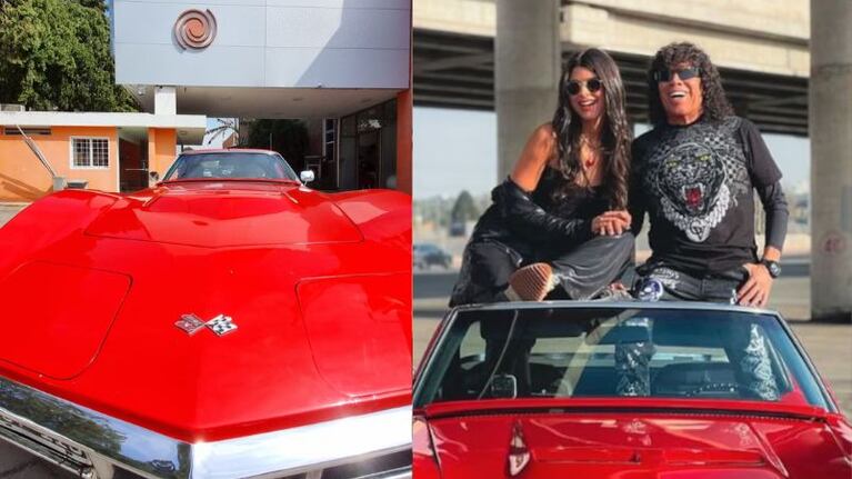 El Corvette usado en GPS de amor de la Mona.