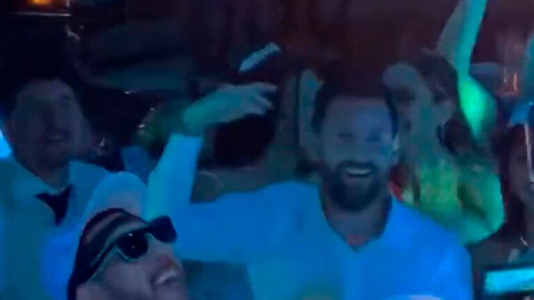 El crack festejó con su familia antes de reincorporarse al PSG.