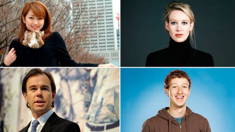 El creador de Facebook lidera el ranking de jóvenes millonarios.