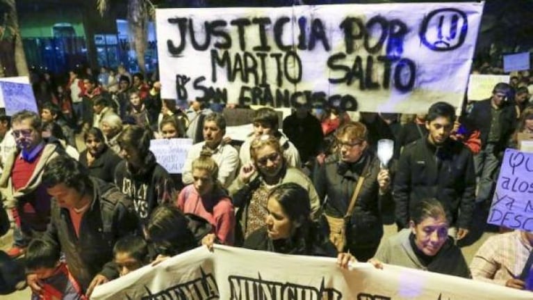 El crimen de Marito: nueva marcha y cinco detenidos