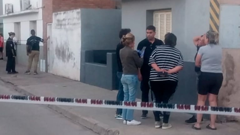 El crimen ocurrió en barrio Lamadrid de Villa María. Foto: Aquí las noticias.