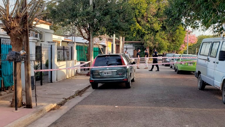 El crimen ocurrió en barrio Las Palmas. Foto: Néstor Ghino/El Doce.