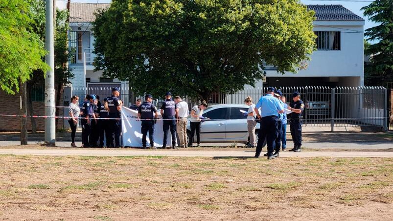 El crimen ocurrió en barrio Santa Isabel Segunda Sección. Foto: Francisco Arias/El Doce.