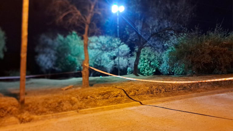 El crimen ocurrió en barrio Villa Rivera Indarte. Foto: Juan Pablo Lavisse / El Doce.
