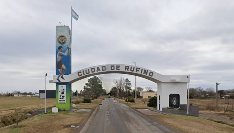 El crimen ocurrió en la localidad de Rufino.