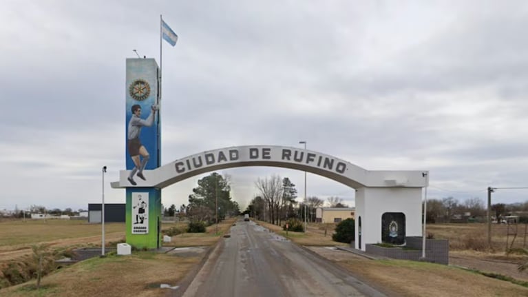 El crimen ocurrió en la localidad de Rufino.
