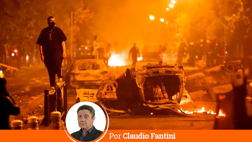 El crimen policial desató una ola de protestas en Francia.