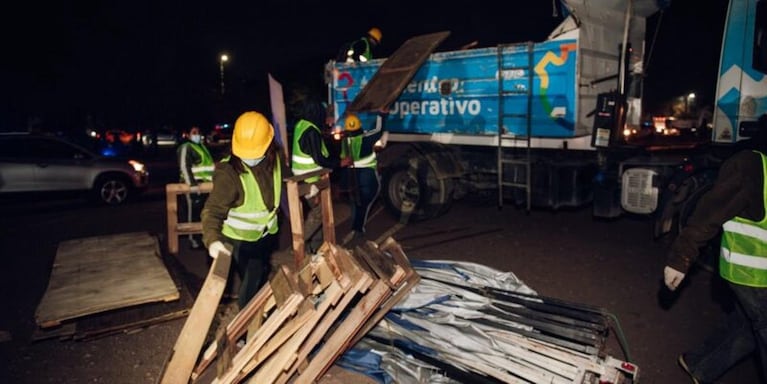 El cruce en vivo entre vendedores, vecinos y la Municipalidad tras el desalojo de la feria de Armada Argentina