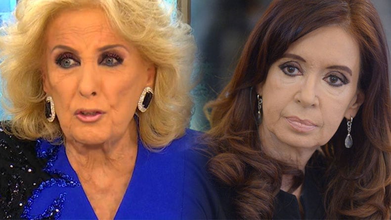 El cruce entre Cristina Kirchner y Mirtha Legrand