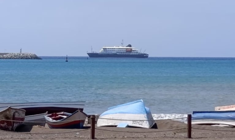 El crucero trabaja con la OMS para determinar los pasos a seguir.