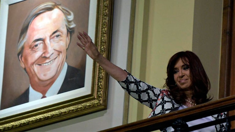 El cuadro de Néstor Kirchner no estará más a la vista.