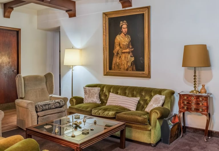 El cuadro habría sido encontrado gracias a un anuncio inmobiliario.