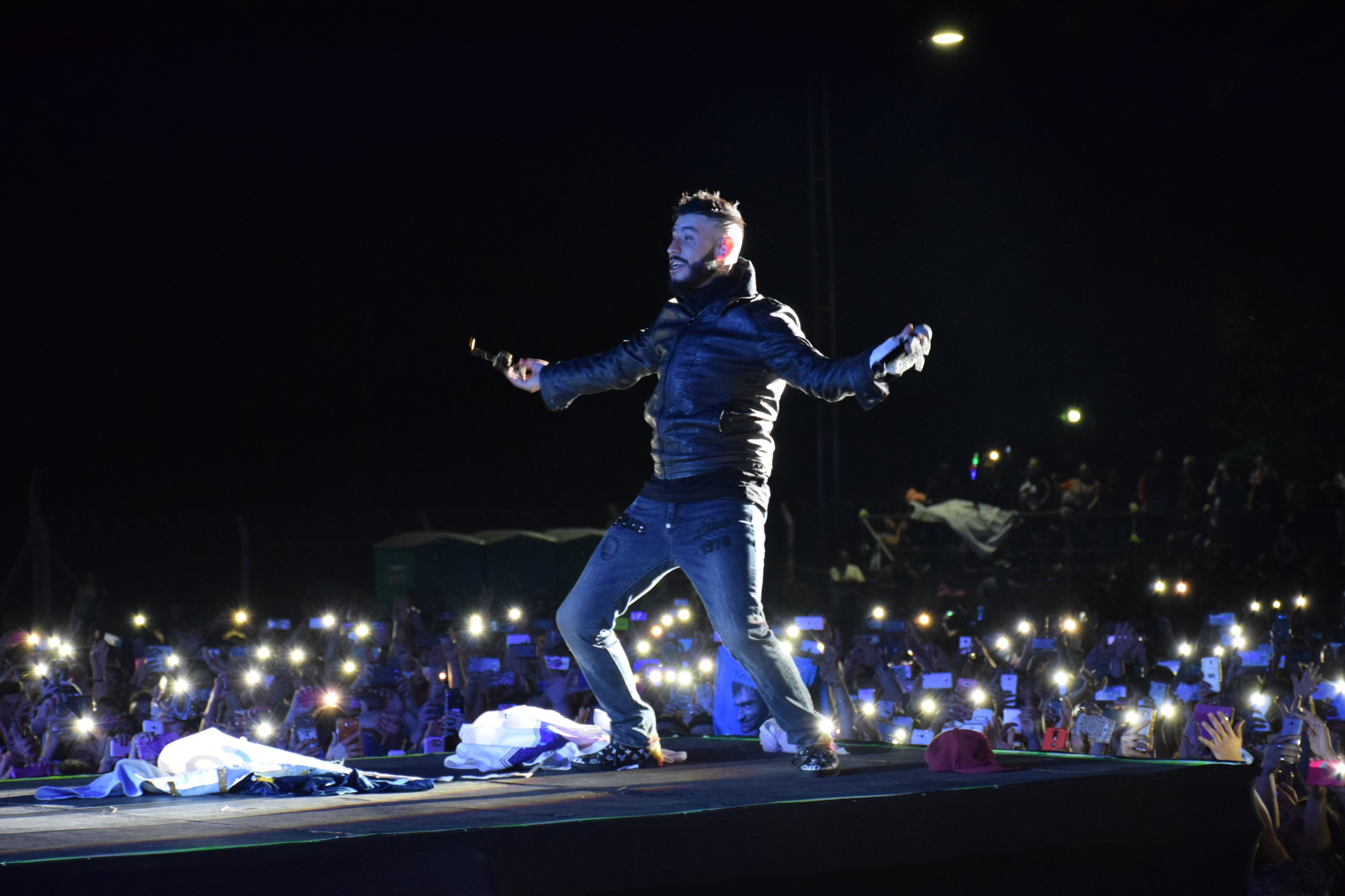 El cuartetero celebró un año plagado de éxitos con un show único. Fotos: Fido Cuestas / ElDoce.tv