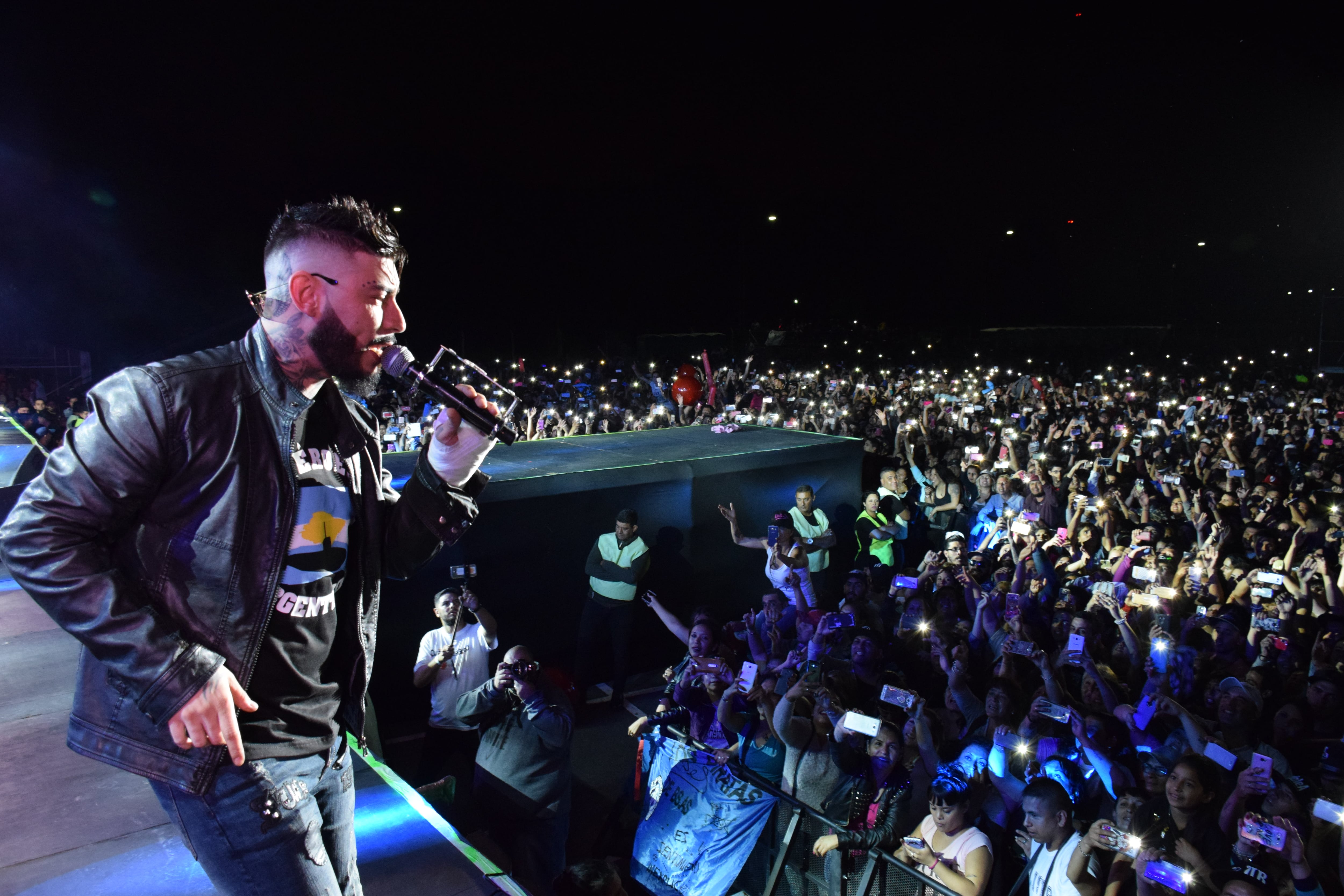 El cuartetero celebró un año plagado de éxitos con un show único. Fotos: Fido Cuestas / ElDoce.tv