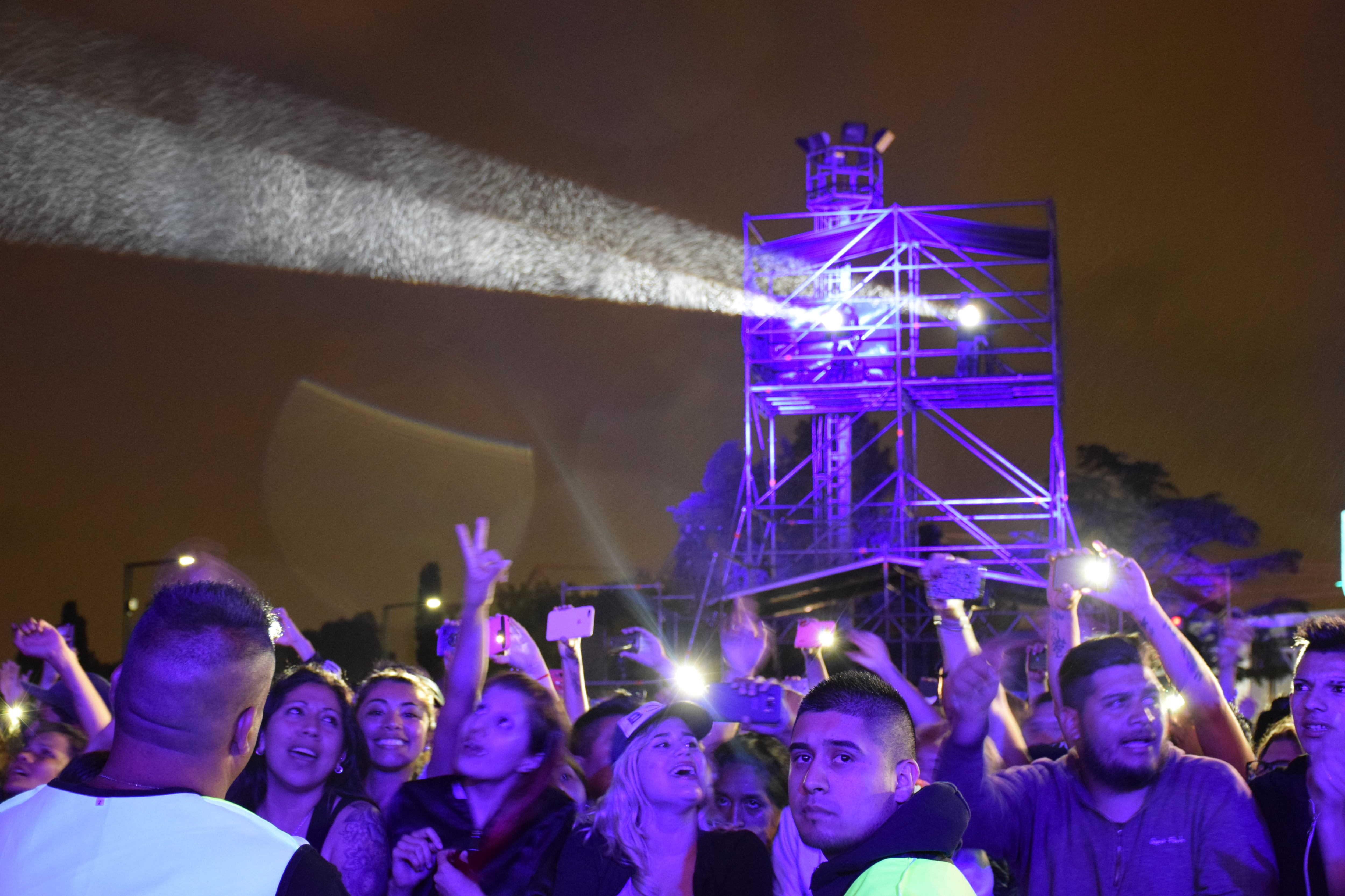 El cuartetero celebró un año plagado de éxitos con un show único. Fotos: Fido Cuestas / ElDoce.tv