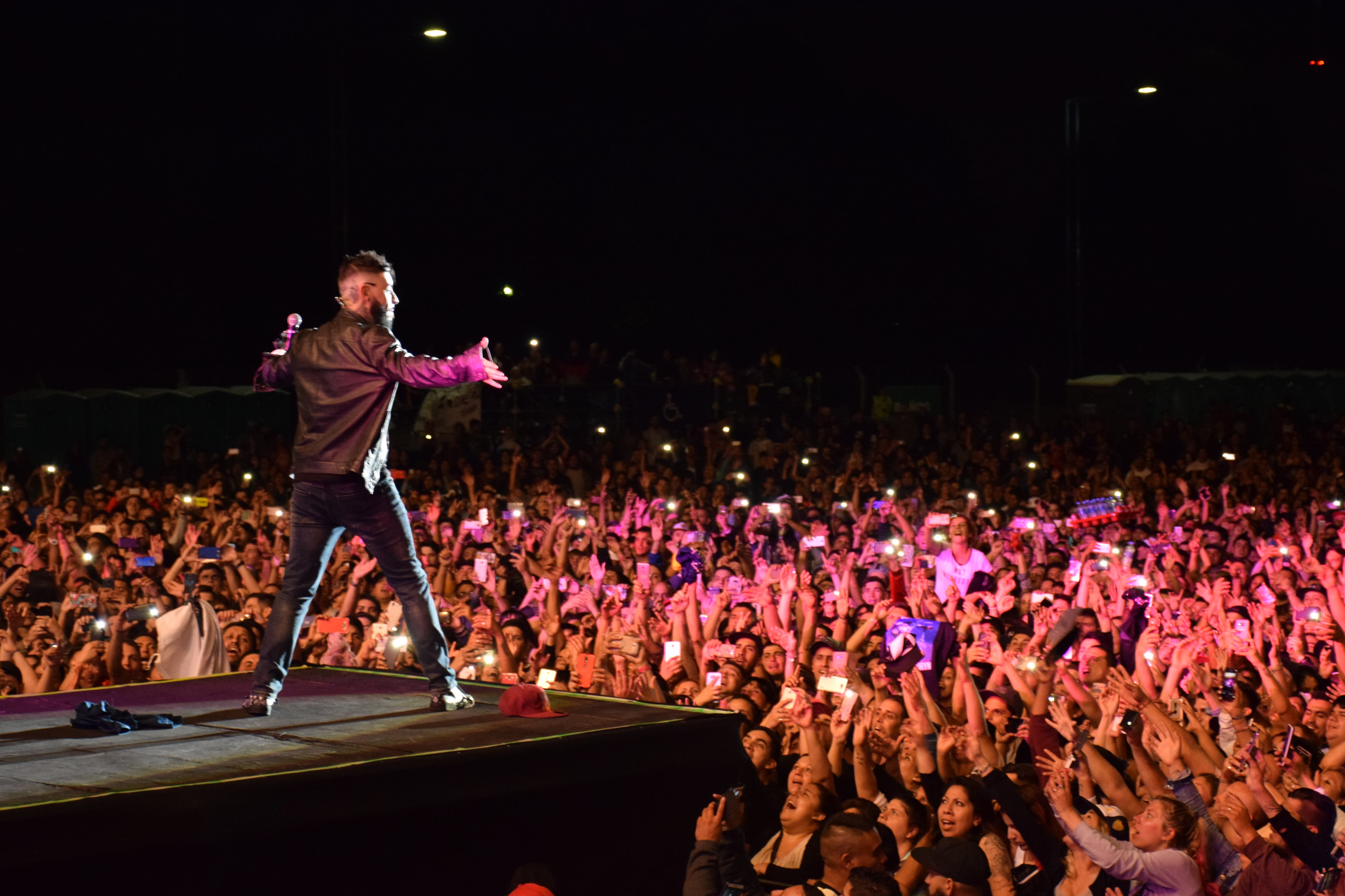 El cuartetero celebró un año plagado de éxitos con un show único. Fotos: Fido Cuestas / ElDoce.tv