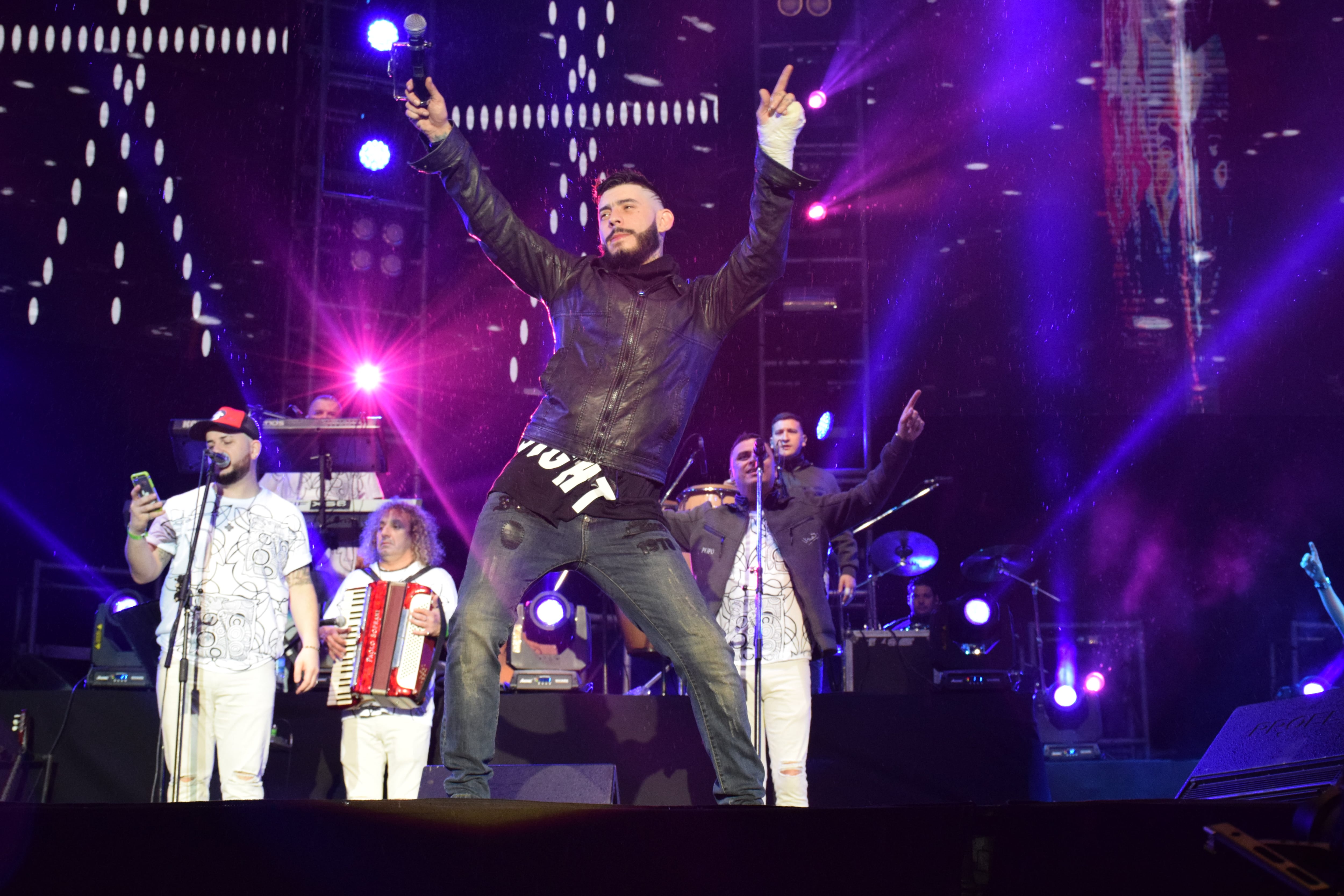 El cuartetero celebró un año plagado de éxitos con un show único. Fotos: Fido Cuestas / ElDoce.tv