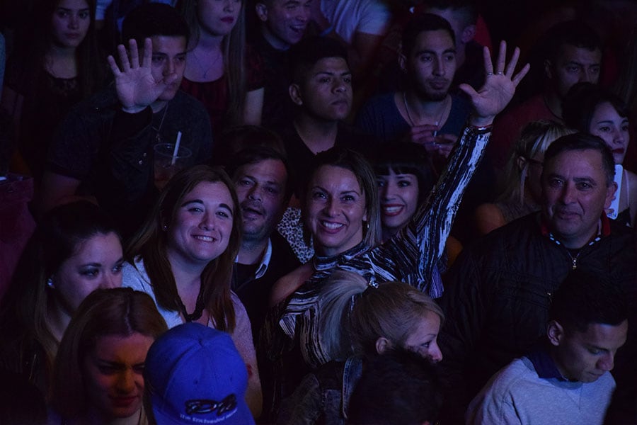 El cuartetero deslumbró a sus fanáticos con su música y su carisma. Foto: Maxi López / ElDoce.tv