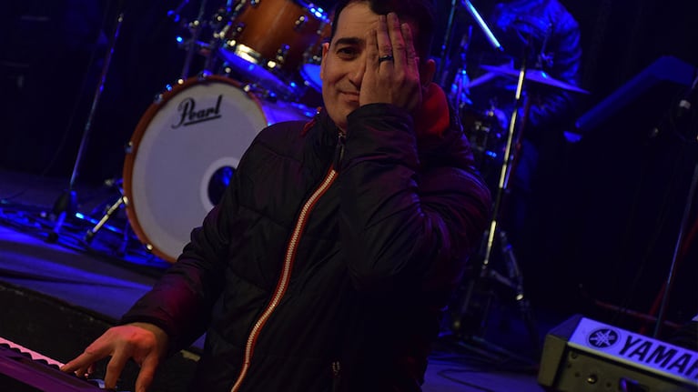 El cuartetero deslumbró a sus fanáticos con su música y su carisma. Foto: Maxi López / ElDoce.tv