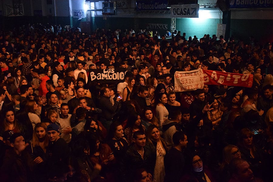 El cuartetero deslumbró a sus fanáticos con su música y su carisma. Foto: Maxi López / ElDoce.tv