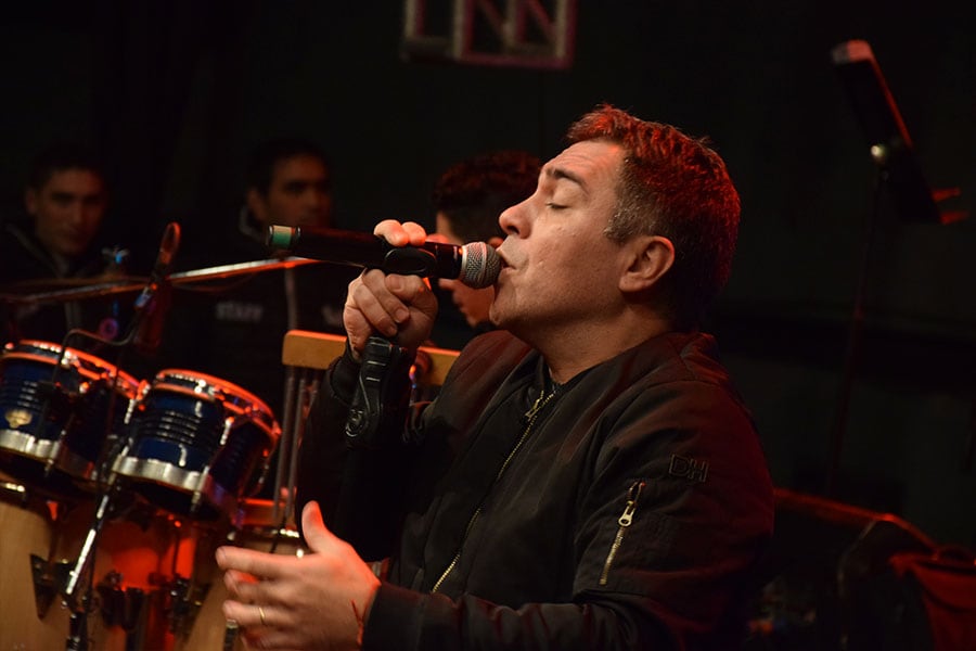 El cuartetero deslumbró a sus fanáticos con su música y su carisma. Foto: Maxi López / ElDoce.tv