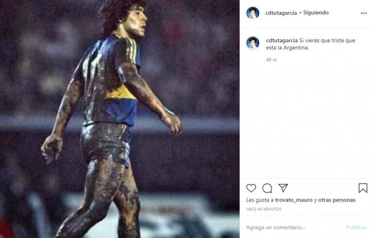 El cuarteto despide con dolor a Diego Maradona