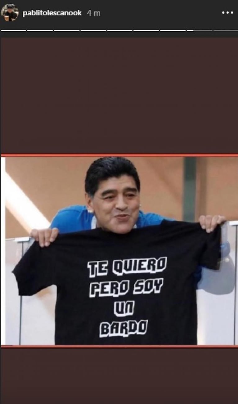 El cuarteto despide con dolor a Diego Maradona